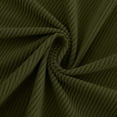 thumbnail image 7 of Women Solid Corduroy Wide Leg Pants, Elastic Stretch Waist Loose Long Trousers with Side Pockets for Casual Daily Wear Army Green S(S), 7 of 7