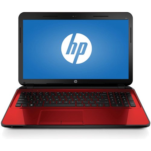 Refurbished HP Flyer Red 15.6" 15d089wm Laptop PC with Intel Core i3