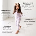thumbnail image 3 of Conjunto de pijama Posh Peanut Soft Viscosa Bamboo Girl 10-12 años, 3 of 7