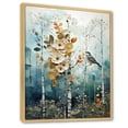 thumbnail image 2 of Designart "Birch Woods captivate Forest II" Animals Floater Framed Canvas Print, 2 of 7
