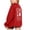#~Red2171, variant on Girl's Cute Sweatshirt Preppy Graphic Crewneck Long Sleeve Pullover Top, Pink, Sizes 3-14