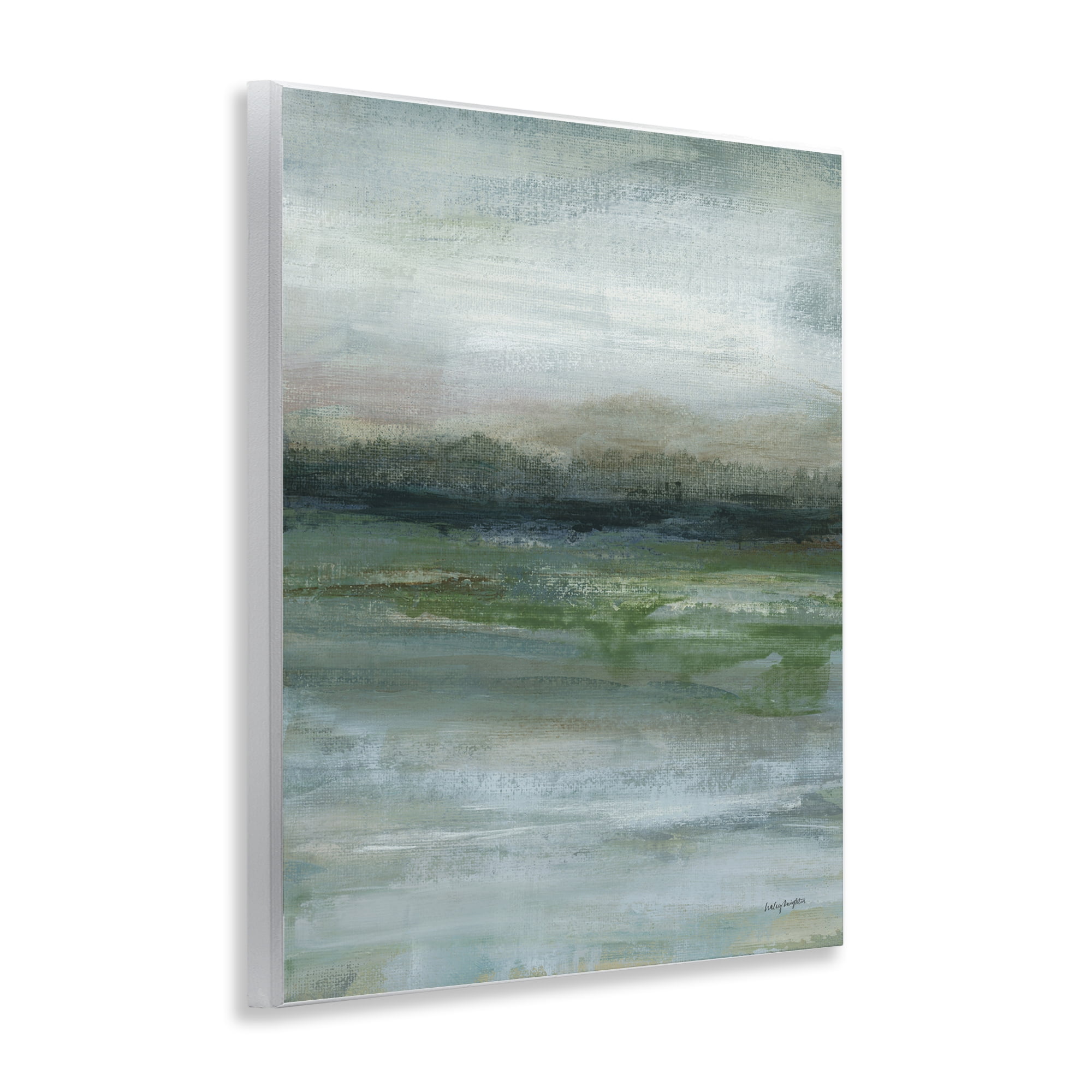 Stupell Industries Abstract Landscape View Abstract Painting Unframed Art Print Wall Art, 11 x 14