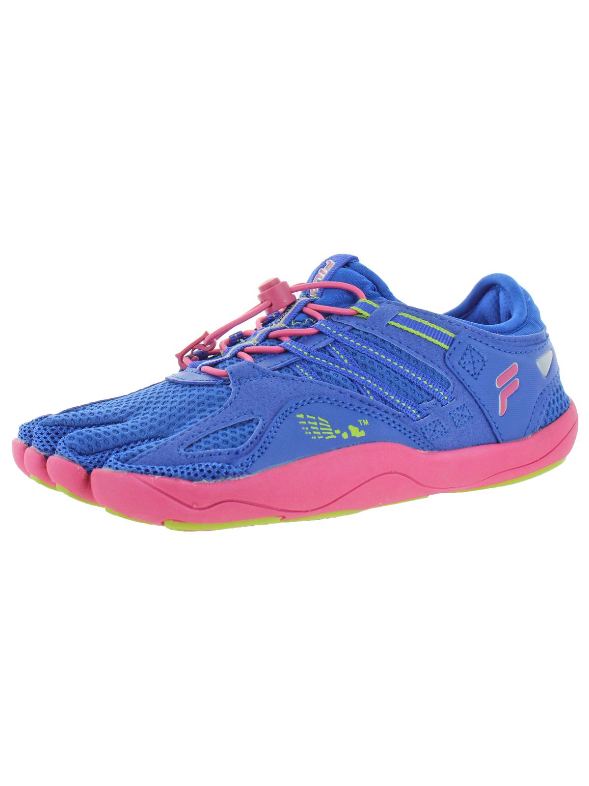 Fila Girls Skele-Toes Bay RNR 3 Running Shoes Blue 3 Medium (B,M) Little Kid