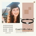 thumbnail image 6 of 2025 Graduation Gifts, High School College Graduation Gifts for 5th, 8th, and Masters Degree Graduates, Women's Monogram AZ Bracelets, Daughter, Niece, Granddaughter, Girlfriend Jewellery, 6 of 6
