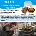 thumbnail image 4 of For Febco 765-1 Repair Kit, 905-212 Bonnet Poppet Kit & 905-052 Check Valve Assembly Canopy for inch 1-1/4 Backflow Prnter and Vacuum Breaker, 4 of 4