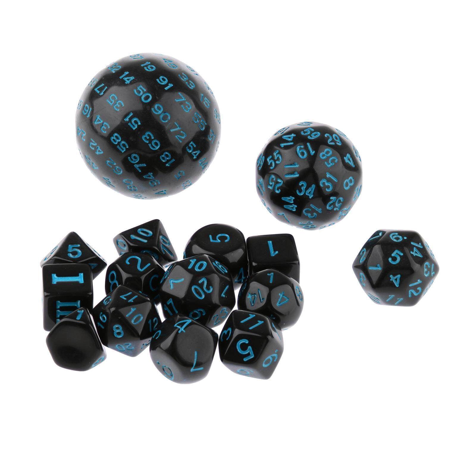 Ensemble de dés en polyèdre transparent multi-faces en acrylique Petit jeu de rôle Jeu de table Cube Portable Petite décoration Ensemble de dés en polyèdre transparent multi-faces en acrylique Petit jeu de rôle Jeu de table Cube Portable Petite décoration
