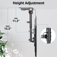 thumbnail image 4 of HOMOUNT Ceiling TV Mount for Most 14-40 Inch TVs, Height Adjustable Full Motion Hanging TV Wall Mount Bracket, Max VESA 200x200mm, up to 22 Lbs, 4 of 10