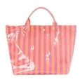 thumbnail image 1 of Bolsa Deportiva Tipo Tote para Gimnasio, Compras, Bolso de Hombro para Viajes, Compras, Gimnasio, Estudio Y Recados. Rosa anaranjado, 1 of 10