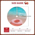 thumbnail image 2 of Sikiie Pink Float Ring On Beach Christmas Tree Skirt, Christmas Tree Decorations, Christmas Decor, Tree Mat Decoration(30-48IN)-36", 2 of 6