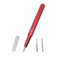 thumbnail image 3 of Almencla Model Scriber Chisel Engraving Tool Ergonomic Lightweight Model Chisel Line Scriber for Carving Engraved Line Modeling Hobby Red, 3 of 8