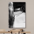 thumbnail image 3 of wall26 Canvas Print Wall Art Black White Dark Paint Stroke Landscape Abstract Shapes Illustrations Modern Art Decorative Minimal Relax/Calm Zen for Living Room, Bedroom, Office - 32x48 inches, 3 of 5