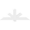 thumbnail image 2 of 72"W x 27"H x 4"D x 6"F, 9/12 Pitch, Kennewick Architectural Grade PVC Gable Bracket, 2 of 8