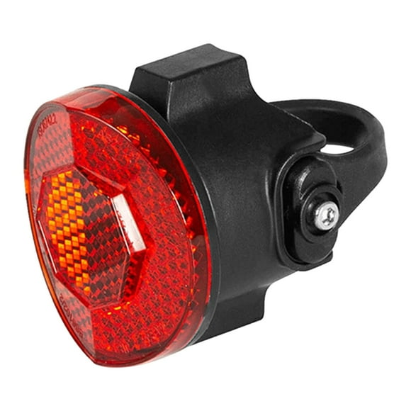 Reflector de bicicleta, reflector trasero de bicicleta, reflectante, práctico, suministros para hombres y mujeres. para tubo de sillín