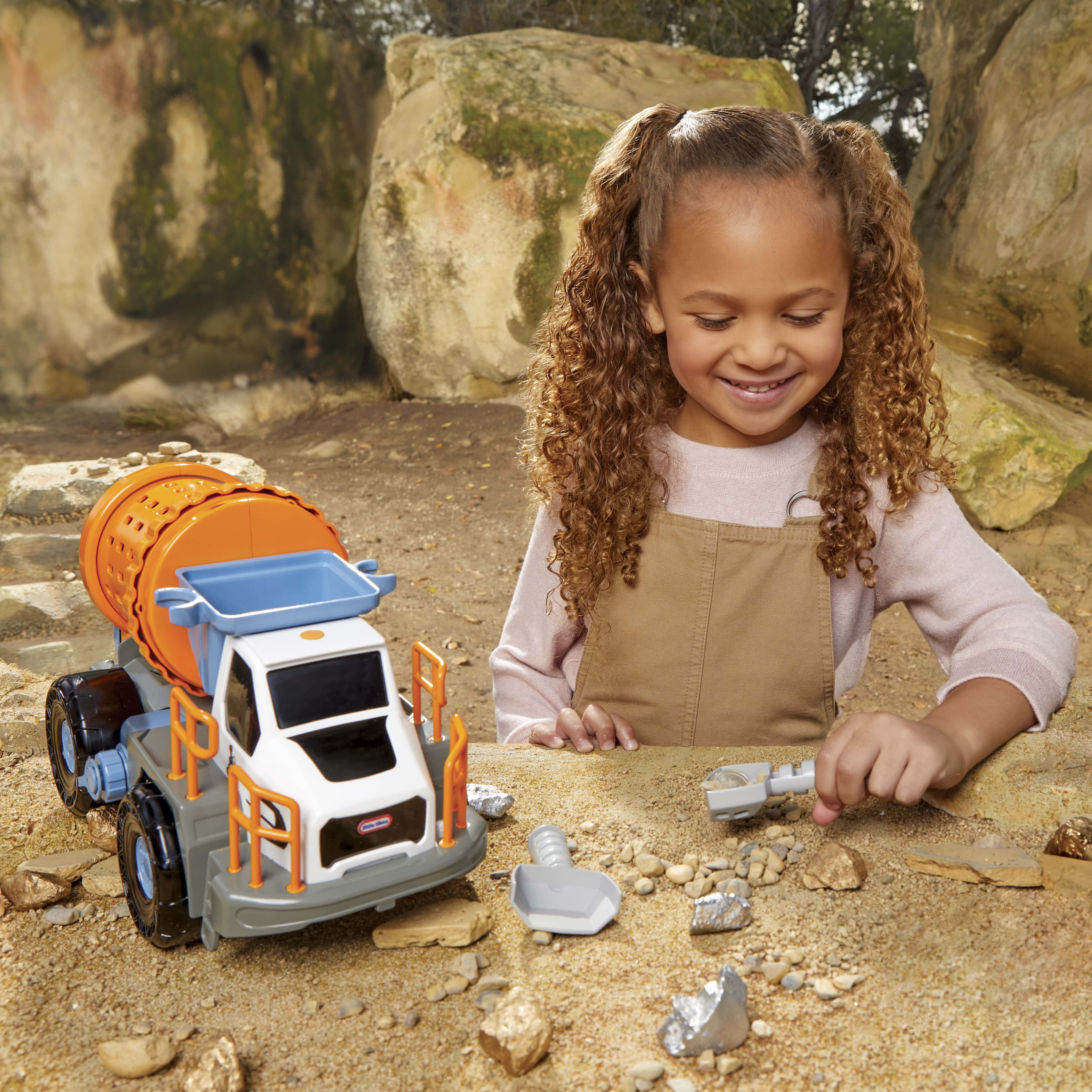 Big Adventures Metal Detector Mining Truck, STEM Toy Vehicle for Girls, Boys, Kids Ages 3+