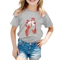 thumbnail image 3 of YUEHUA 6M-14Y Toddler Baby Short Long Sleeve Tee Tops Toddler T-Shirt Kids Solid Color Shirts Boys Girls Casual Blouse, 3 of 5