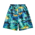 thumbnail image 1 of Wyzesi Shorts Men Padded Gel Men'S Beach Pants Sweatpants Printed Trousers Drawstring Jogging Shorts, 1 of 3