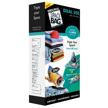 Johnson Wax Dual Use Large Storage Bags (Set of 3)