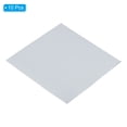 thumbnail image 3 of 10pcs Galvanized Steel Sheet, 10x10cm Metal Sheet Galvanized Steel Plate Panels 0.5mm Thick for Roof Flashing, 3 of 5