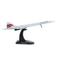 thumbnail image 3 of Diecast Metal Historical Airplane - British Airways Concorde 1/350 Plane, 3 of 14