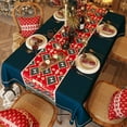 thumbnail image 4 of Nappe de Noël Imperméable, Nappes Festives pour Tables Rectangulaires, 4 of 6