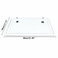 thumbnail image 2 of Miumaeov RV Folding Table Aluminum Alloy External Hanging Table 55 lbs Load-Bearing Exterior Wall Table White for Caravans and Rvs, 2 of 15