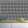 thumbnail image 7 of Kumdkd 10 Pack 4x4 in Self Adhesive Wall Tile Sticker, Peel and Stick Vinyl Backsplash for Kitchen Bathroom, Removable Waterproof PVC Wall Decal DIY Home Decor, 7 of 7