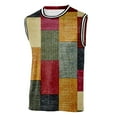 thumbnail image 3 of Lisingtool Father Day Gifts Mens Tank Tops Summer Mens Workout Tank Tops Gym Tank Tops for Men Men Geometric Pattern Digital Printing Casual Holiday Street Hipster Sleeveless Tank TopS-3XL, 3 of 4