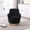 Black, variant on Newest Luxury Accent Chair for Apartments, Swivel Velvet Barrel Chair with 360 Rotation and Silent Base, Black