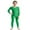 Green, variant on iiniim Girls Gymnastics Ballet Dance Unitard Solid Color Stretch Leotard Long Sleeve Full Bodysuit Jumpsuit Nude 5-6