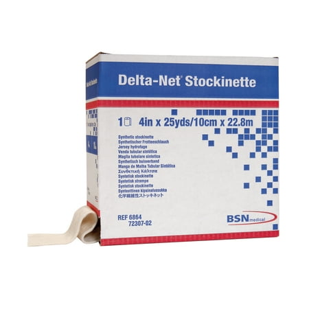 Orthopedic Stockinette - BSN Delta-Net Orthopedic Synthetic Stockinette, 3 inch x 25 yards, case of 2 Rolls