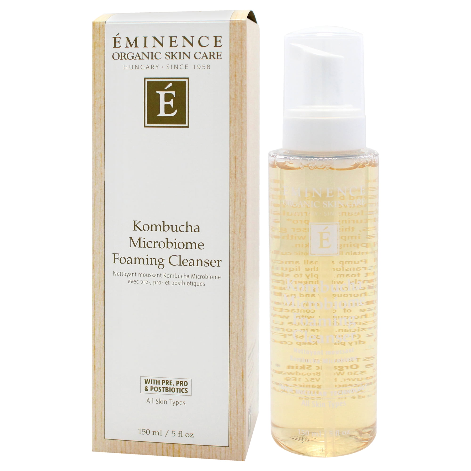 Eminence Kombucha Microbiome Foaming Cleanser , 5 oz Cleanser