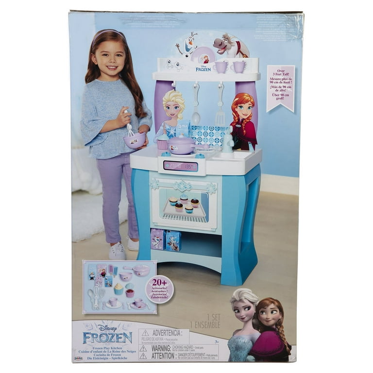 Disney Frozen Play Kitchen Includes 20 Accessories, over 3 Feet Tall