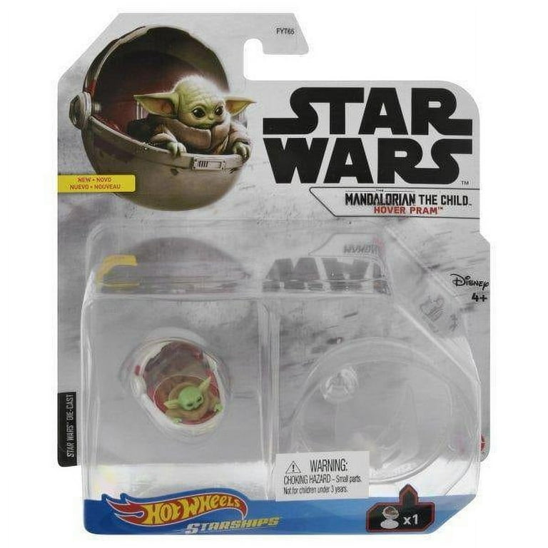 Hot Wheels Star Wars - Razor Crest & The Child Hover Pram - The Mandalorian