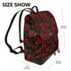thumbnail image 2 of Fotbe Rose Mochila Bolso con Estampado para Mujer, Mochila Antirrobo de Nylon Impermeable, Bolsa Ligera de Hombro, 2 of 4