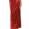 thumbnail image 2 of Red Shimmer Long Sequin Dress Adult Costume, 2 of 4