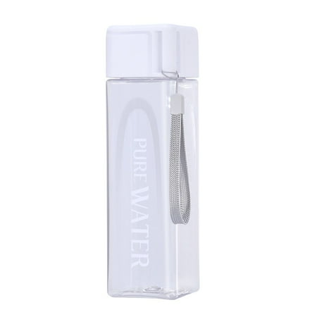 

480ml large capacity fashionable simple and personalized square sports cup Water Bottles