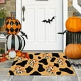 thumbnail image 4 of Btomtd 24"x16" Halloween Thanksgiving Pumpkin Doormat, Non Slip Entrance Floor Mat, Holiday Seasonal Carpet and Area Rug for Home Bathroom Kitchen Bedroom, C, 4 of 6