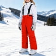 thumbnail image 5 of Kids Snowpants Bib Ski Overalls, Unisex Waterproof Windproof Insulated Snow Pants with Adjustable Straps for Boys Girls Winter Snowboarding, 5 of 9