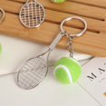thumbnail image 2 of Guardurnaity Raqueta de bádminton Bolas Llaveros Moda Puerta de casa Volante Llavero Anillo Llavero Colgante Recuerdo Cumpleaños Ropa, zapatos y accesorios Miscelánea Verde Guardurnaity AP018375-03, 2 of 6