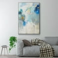 thumbnail image 2 of Celeste Motion I Framed Premium Gallery Wrapped Canvas - Ready to Hang - 17 x 25 - Silver Floating Frame, 2 of 9