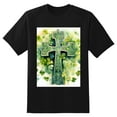 thumbnail image 5 of Plus Size Shirt for Women Black Tops for Women Short Sleeves Shirt for Women ST Patrick T Shirt Crewneck Shirt for Women 3XL, 5 of 5