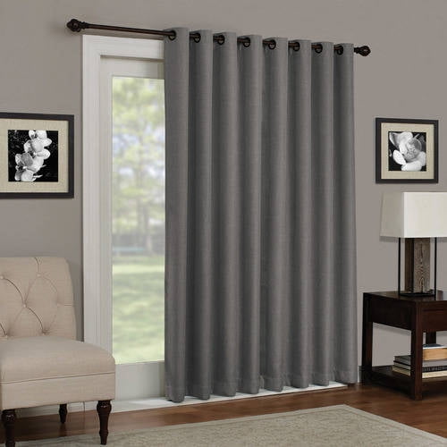 Eclipse Kenley Blackout Patio Door Window Curtain Panel - Walmart.com