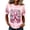 Z003_Light pink, variant on Breast Cancer Shirt Women Breast Cancer Awareness Crew Neck Pink Ribbon Short Sleeve T-Shirt Cancer Survivor Breast Cancer Awareness Gifts