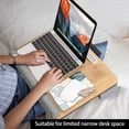 thumbnail image 3 of TRAHOO-Small Mouse Pad 6 x 8 Inch, Mini Mouse Pad Thick for Laptop Wireless Mouse Home Office Travel, Portable, Washable (Modern Abstract Leaves), 3 of 4