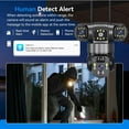 thumbnail image 6 of Security Camera Outdoor, Welan Solar Powered Camera,PIR Human Detection, 355° Pan 90° Tilt, 2-Way Audio, IP66 Waterproof, Full-Color Night Vision, 6 of 12