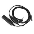 thumbnail image 1 of Conector para auriculares de radio bidireccional, cable de intercomunicación adaptador militar VOX PTT Cable VOXPTT Rendimiento inigualable, 1 of 9