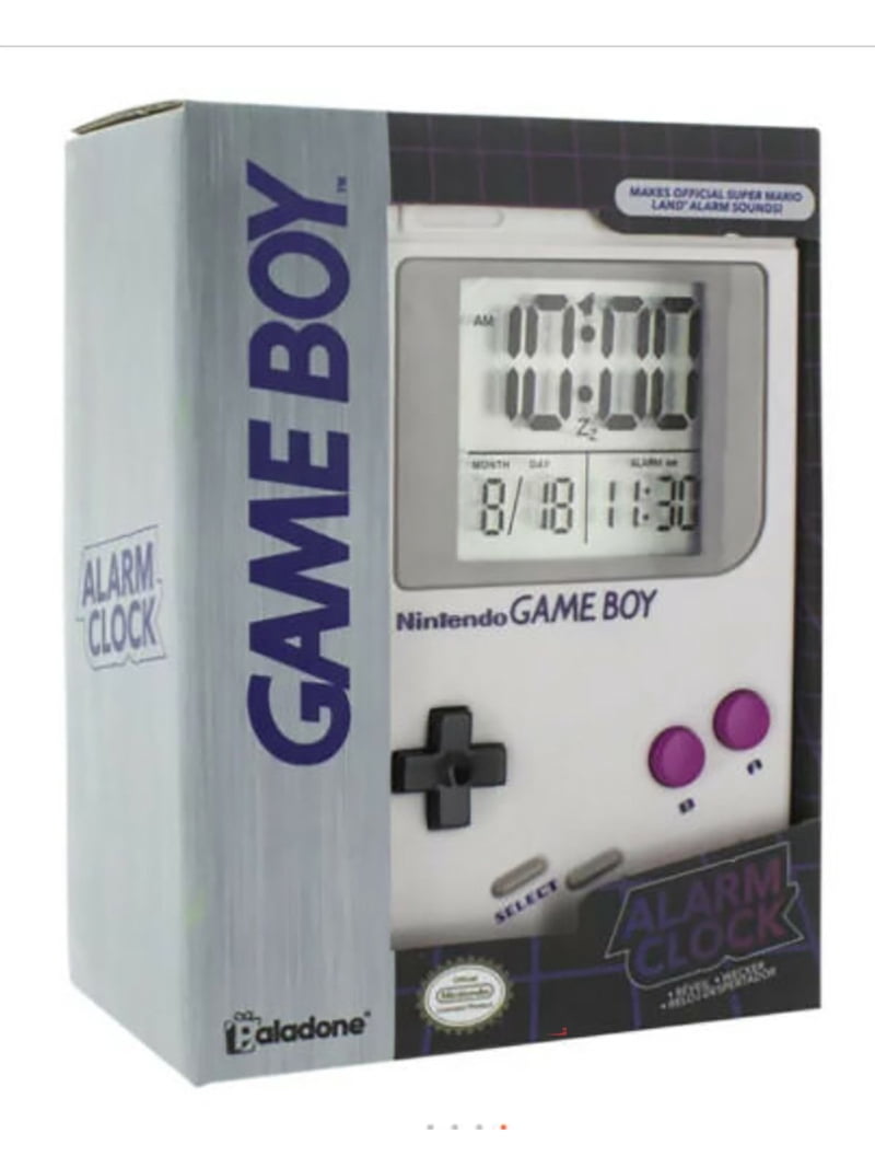 Paladone Nintendo Gameboy Classic Edition Alarm Clock - Handheld Paladone Nintendo Gameboy Classic Edition Alarm Clock - Handheld