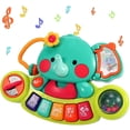 thumbnail image 1 of Toddlers Electronic Early Education Piano, Elephant Musical Keyboard Toy, 1 of 5