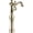 Polished Nickel, variant on Delta Cassidy Single Handle Vessel Bathroom Faucet, Champagne Bronze