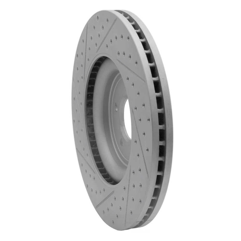Dynamic Friction Company 830-20020R DFC Geoperformance Rotor - Drilled and Slotted